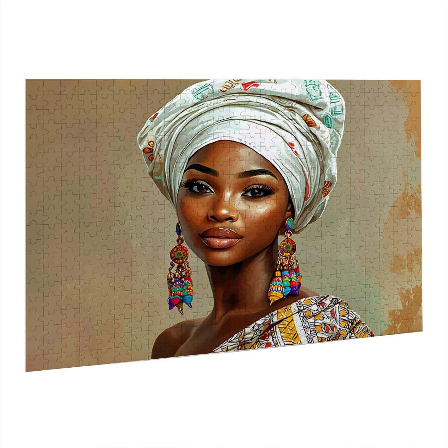 Jigsaw Puzzle, 1000 Pezzi Puzzle Classici, Donna NeraPuzzle Rilassamento Intelligence, Mpossibile Difficile Puzzle Impegnativo per Adulti Puzzle Gioco Familiare, Regalo per Amore Amico fr0-1181