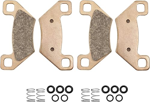 Juego de 2 pastillas de freno delanteras y traseras sinterizadas para Arctic Cat Textron 400 450 500 550 650 700 1000 Alterra Prowler Wildcat HDX