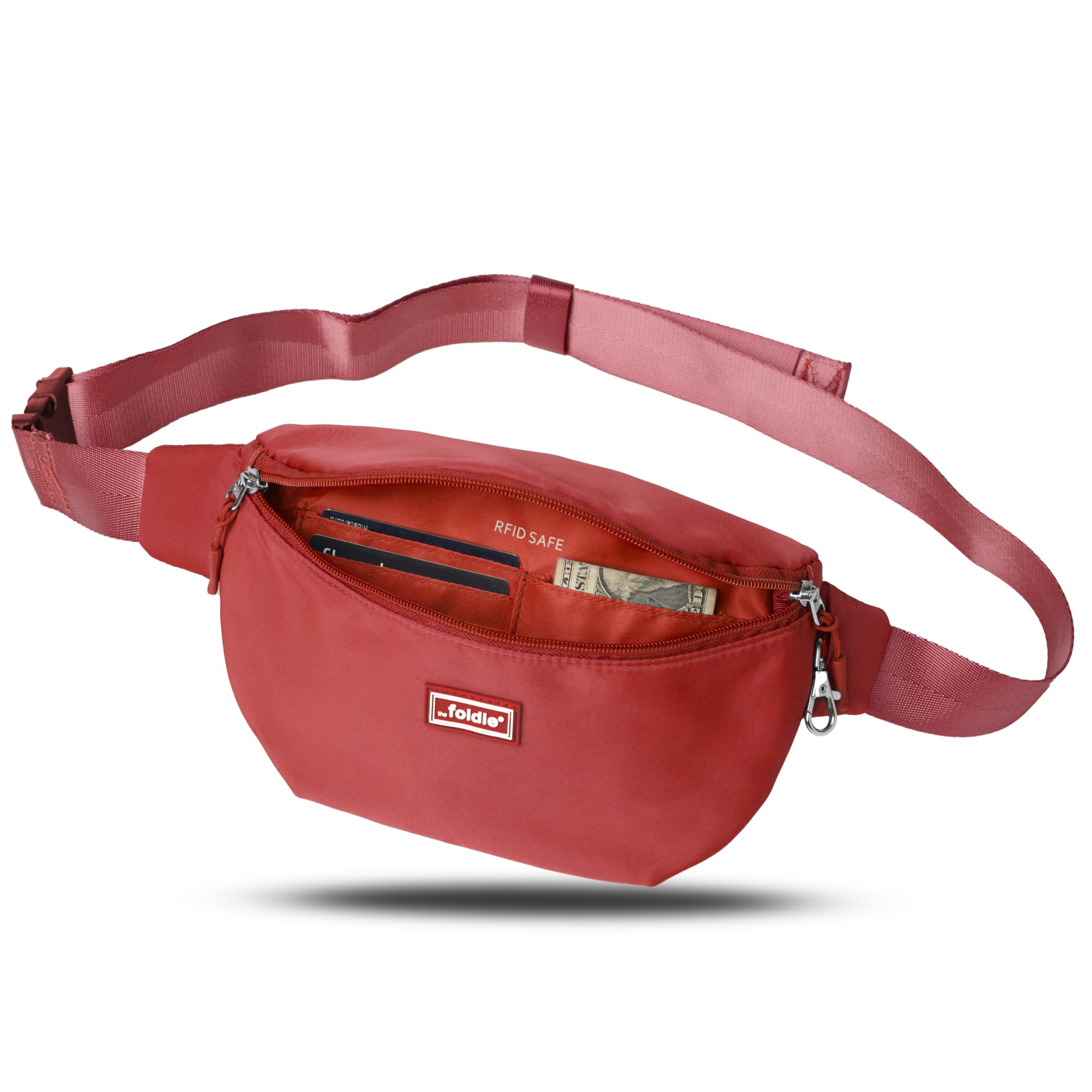 ★EMS★ JERSEY FOLDING CROSSBODY BAGNAVY Amazon.com | The Foldie Foldable Crossbody Bags for Women
