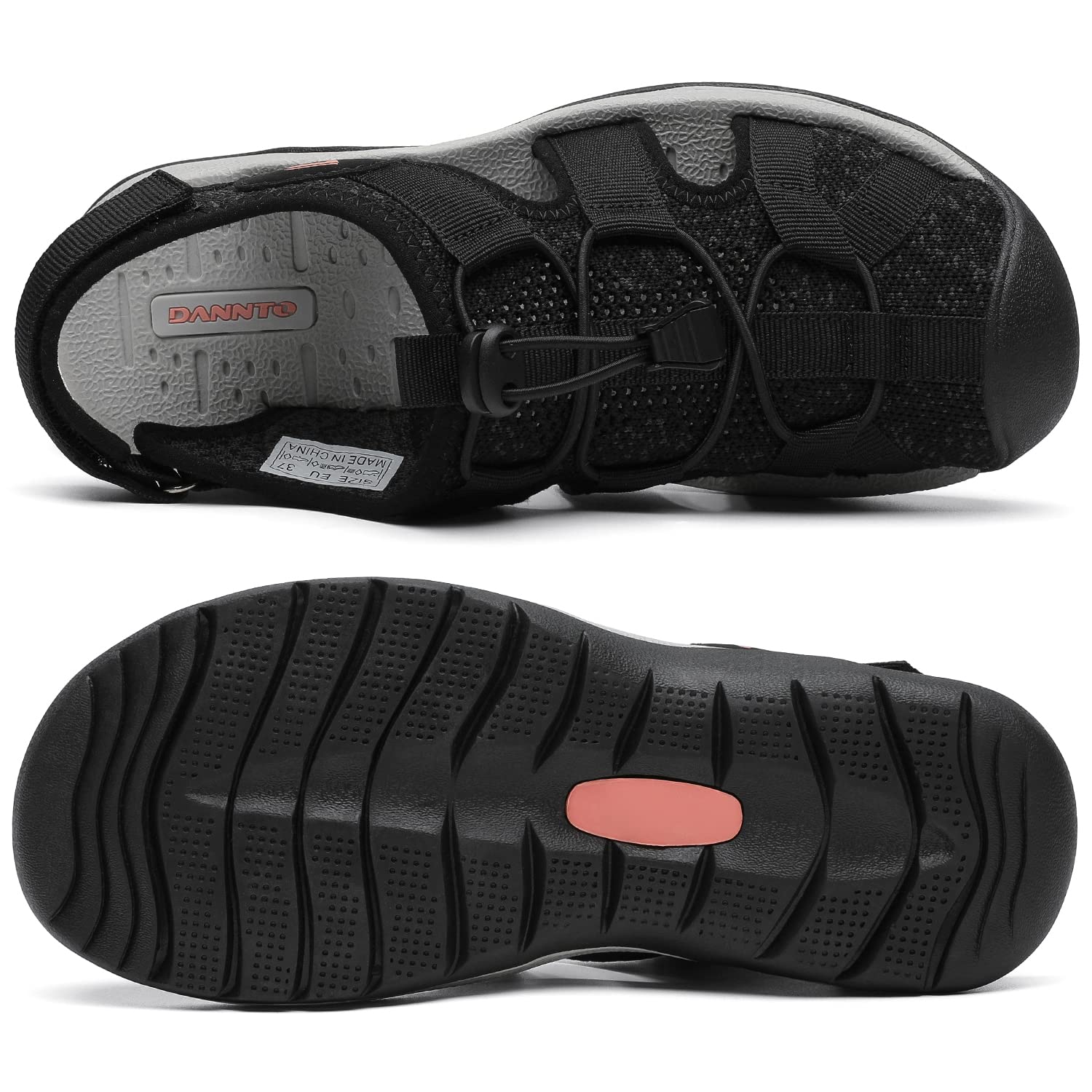 Dannto Sandali Sportivi Estivi Donna Traspirante All'aperto Antiscivolo Escursionismo Sandali da Trekking Passeggiata Arrampicata