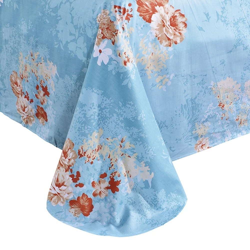 Feuilles de coton pur sergé modèle B couverture de lit grand format