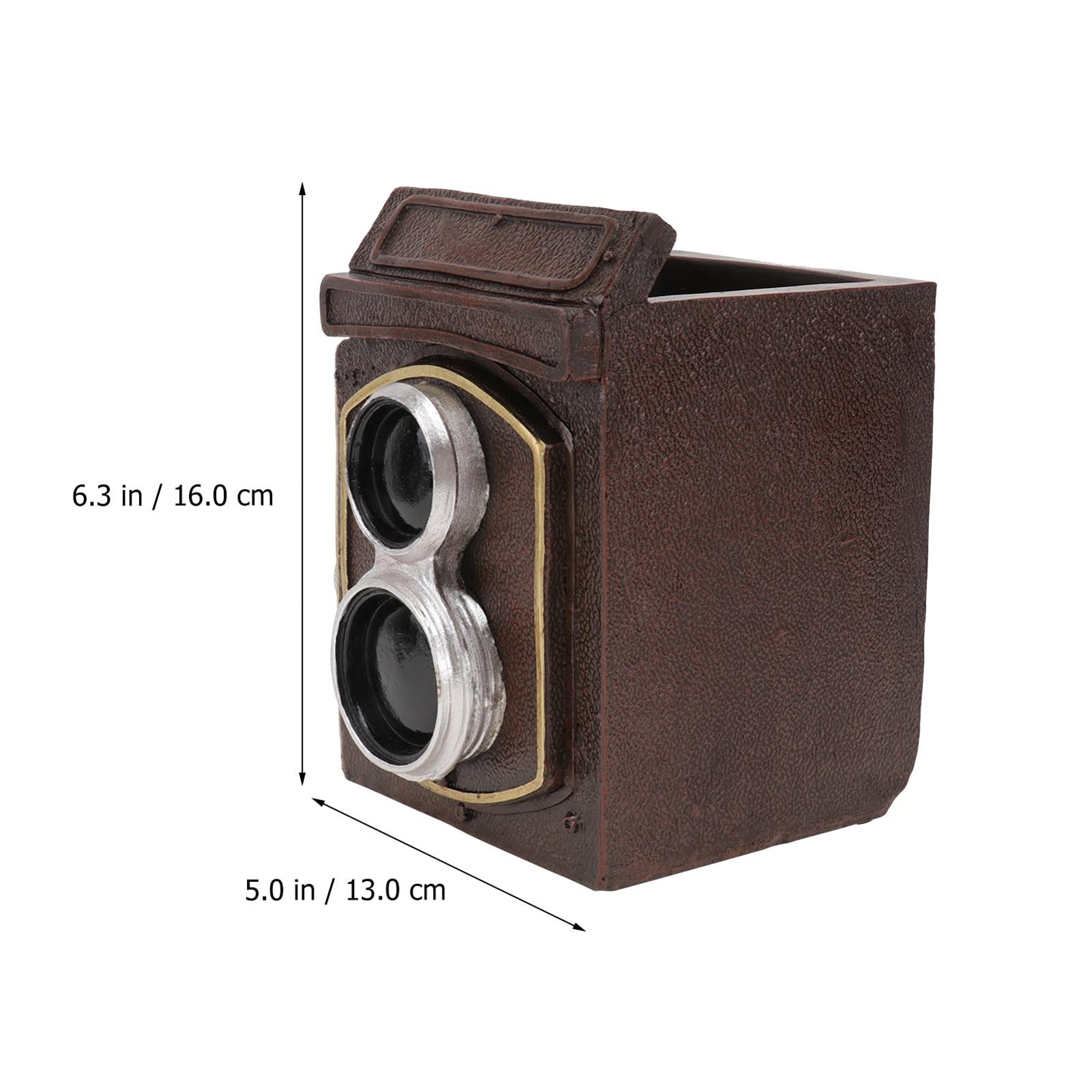 Vintage Camera Bloempot, Planten Potten, Hars Bloempotten, Creatieve Camera Bloem Planters Pot, Indoor Planters Decor, Creatieve Home Creatieve Ornamenten,B