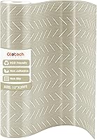 Vista 34 de Glotoch Forro Premium Antideslizante para Estantes 12" X 20 Pies, Forro de Cajón No Adhesivo, Papel Impermeable para Estantes para Armarios