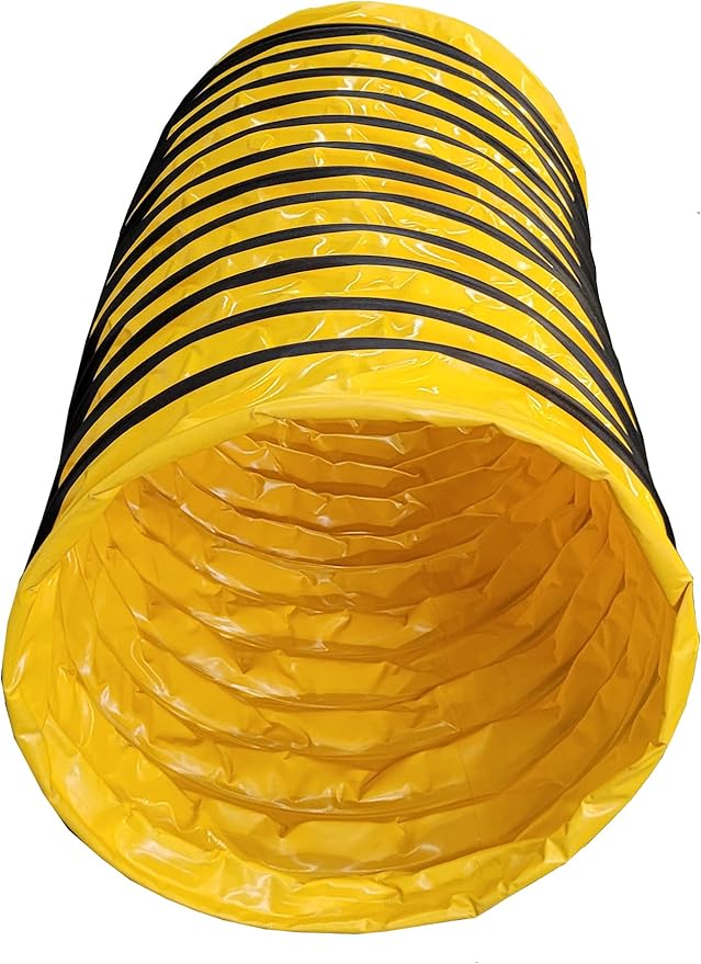 Cool Runners 4 ft 4" Pitch 16oz PVC Training Tunnel Back
