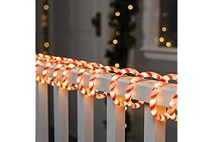 Joiedomi Candy Cane Rope Lights