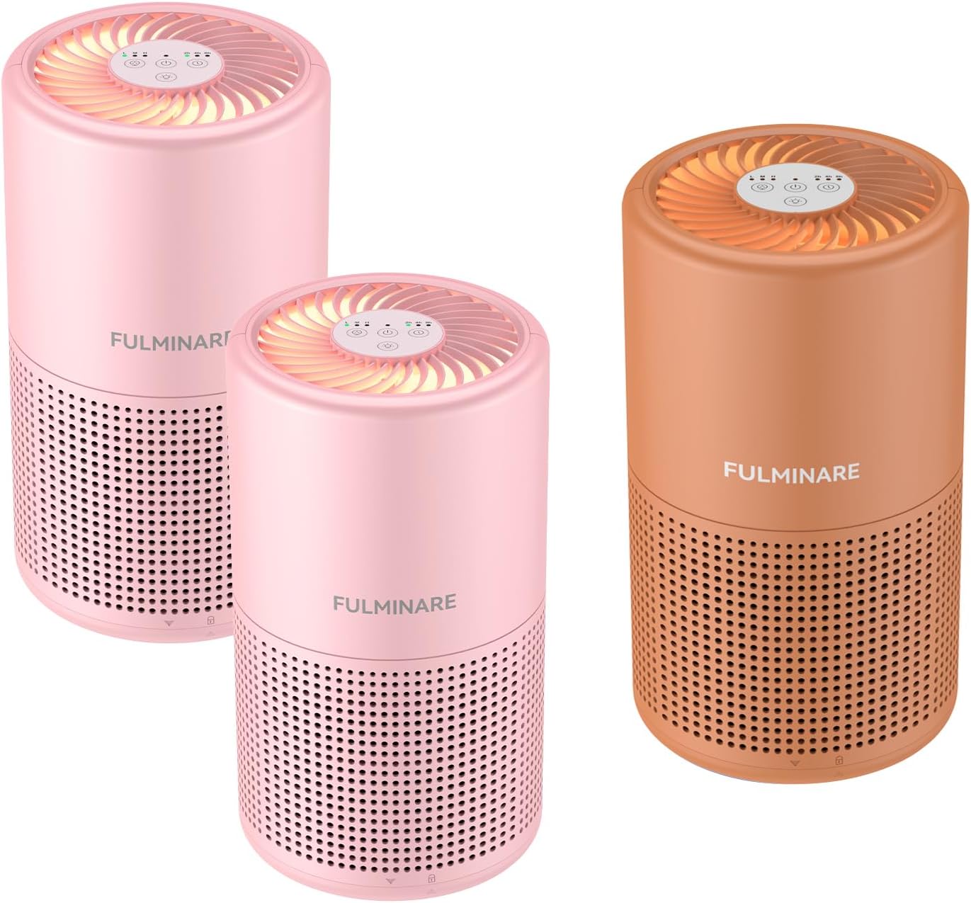 FULMINARE Air Purifiers for Bedroom Quiet Air Cleaner With Night Light Portable Small Air Purifier for Living Room