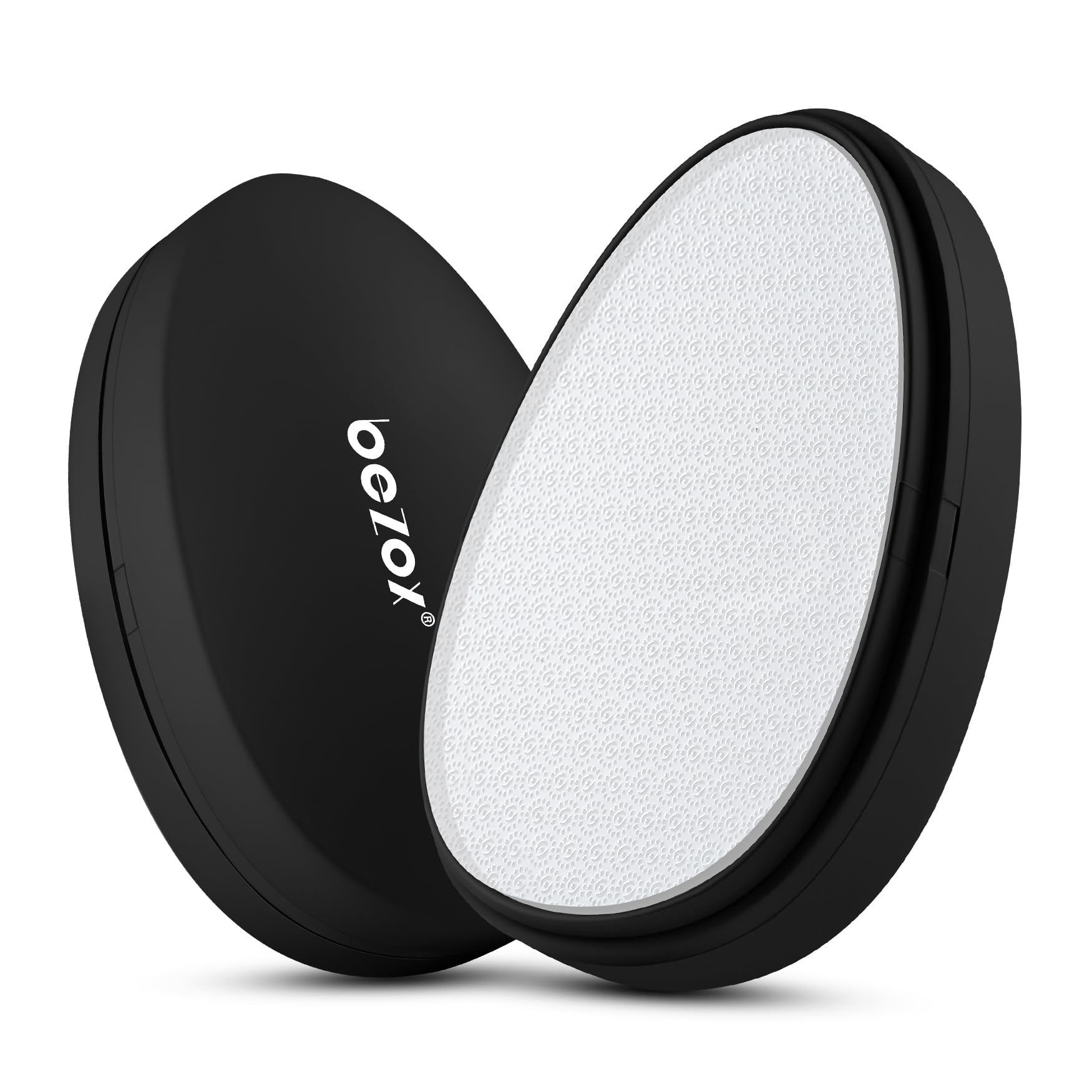 BEZOX 2in1 Nano Glas Hornhautentferner - Hochwirksame Hornhautfeile für samtweiche Füsse - Professionelle Fußpflege sicher & schnell Zur Hornhautentfernung auf nassen und trockenen Füßen
