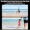 Vothoon 5K 75MP HD Dijital Kamera 18X Dijital Zoom, Flaşlı,3.0 inç Ekranlı Digital Fotoğraf Makinesi