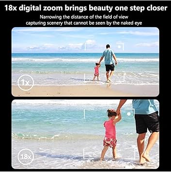 Vothoon 5K 75MP HD Dijital Kamera 18X Dijital Zoom, Flaşlı,3.0 inç Ekranlı Digital Fotoğraf Makinesi