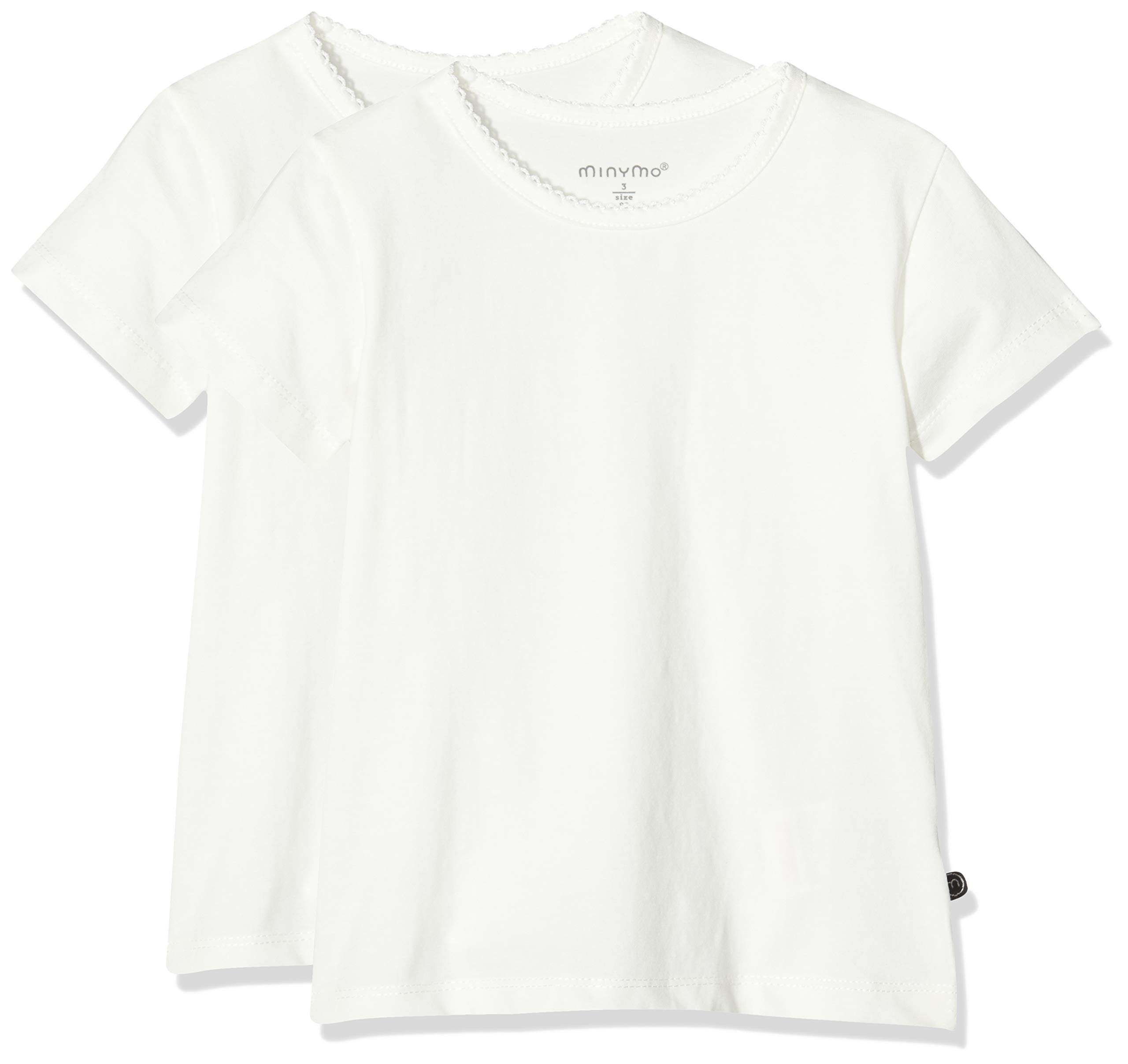 MINYMO Unisex Kinder Basic 33 -T-Shirt Ss (2-Pack) T-Shirt
