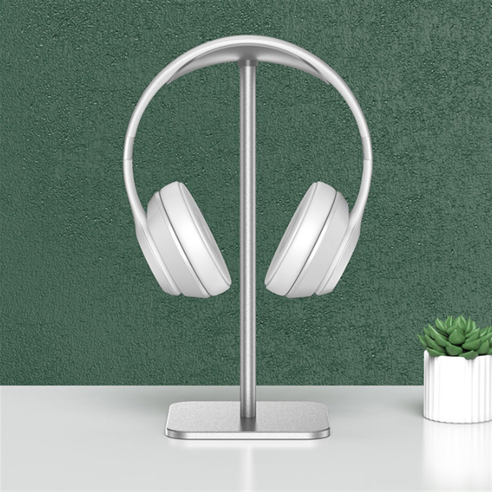 Supporto per cuffie, Supporto for cuffie for da tavolo Accessori for tavoli gioco for multifunzione(Silver)