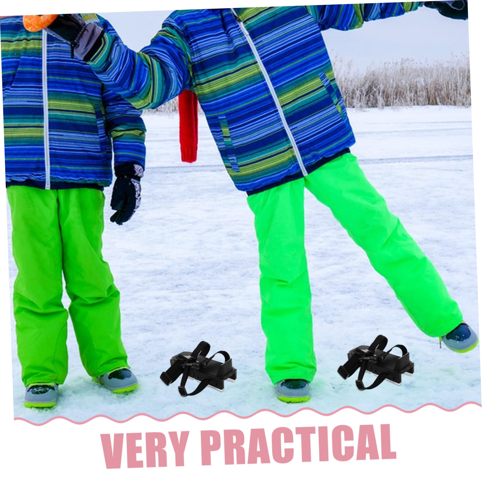 1 Verstellbare Paar Eislaufschuhe, Schwarz Kinder, Anfänger