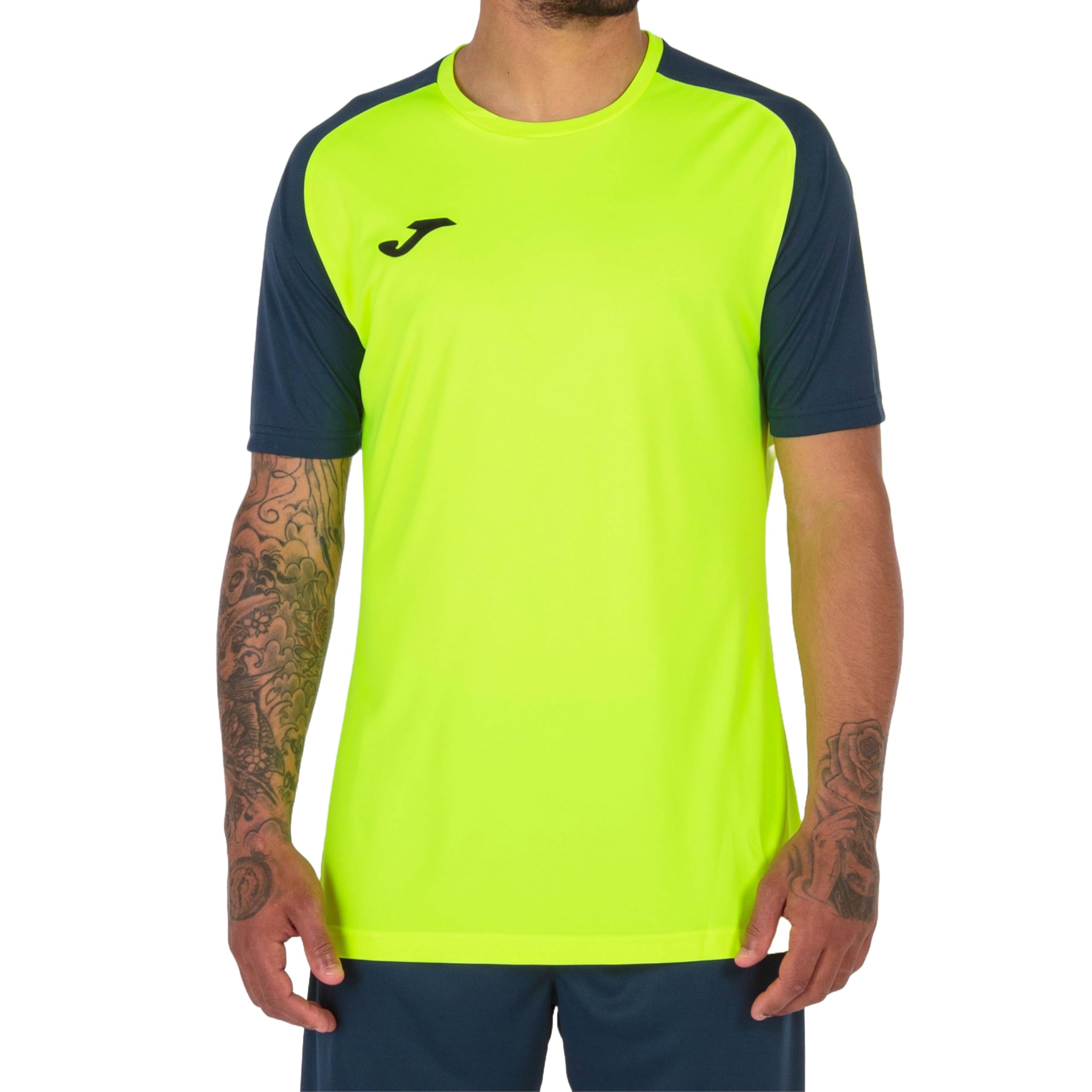 Joma Men's Short Sleeve Sports T-Shirt, 7XS -2XL - Leicht und Atmungsaktiv Ideal für alle Sportarten - Academy IV