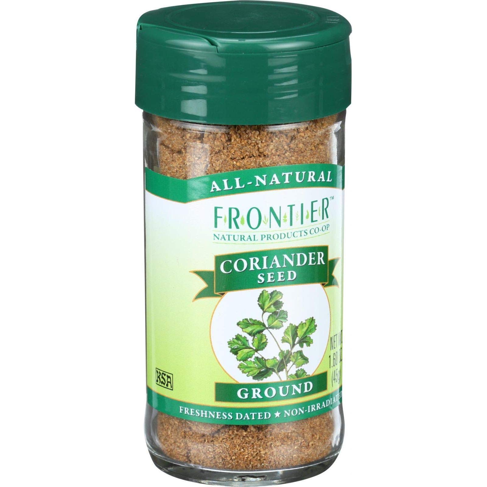 Frontier Coriander Seed Ground, 1.6-Ounce Bottle