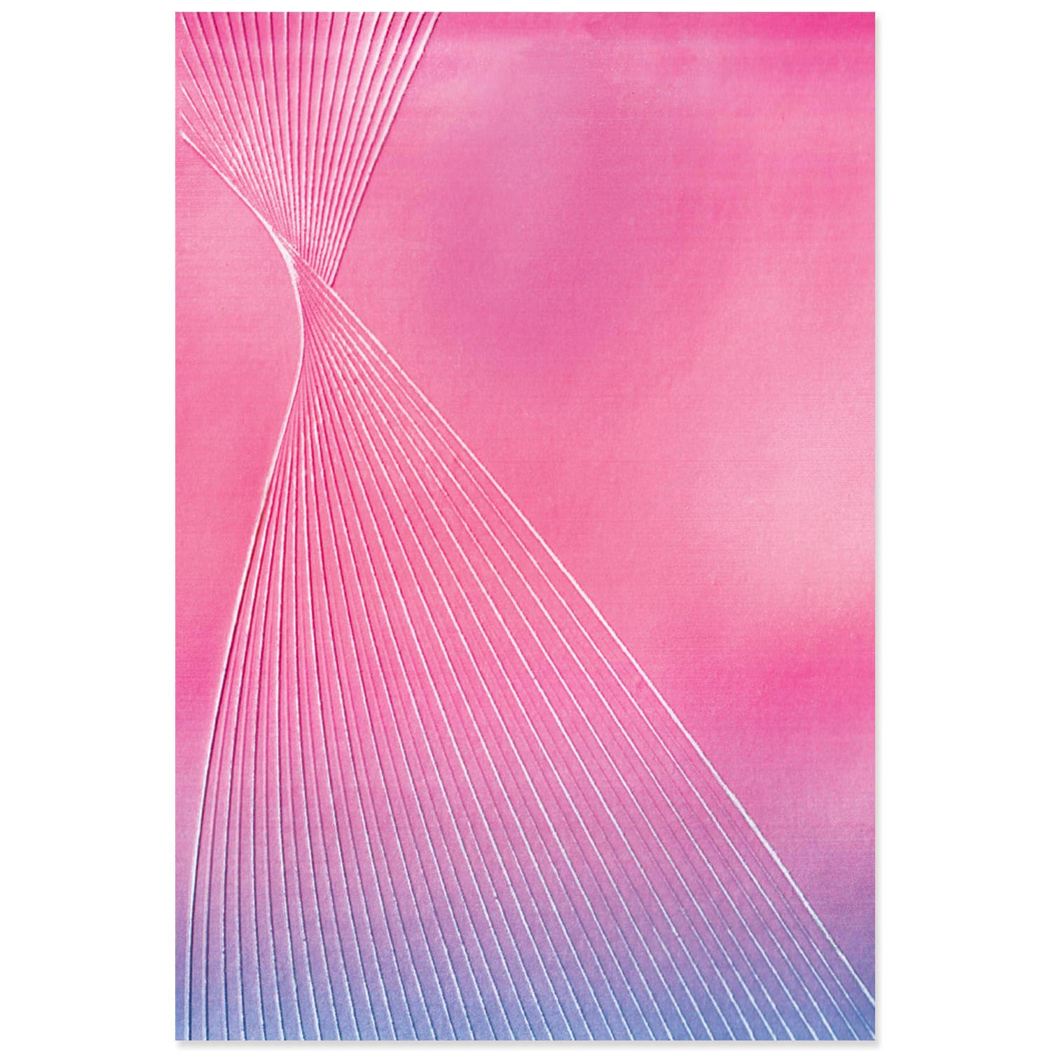Sizzix 3-D Textured Impressions Embossing Folder Cosmopolitan, French Twist by Stacey Park, Multicolor, One Size