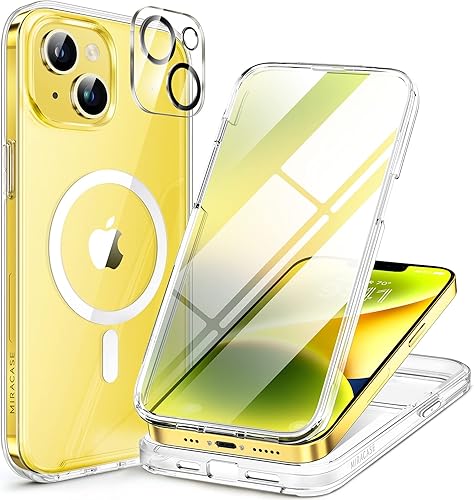 Miniatura 105 de Miracase Funda para iPhone SE de 3ª/2ª generación 2022 2020 de cuerpo completo con protector de pantalla de vidrio integrado, resistente protección