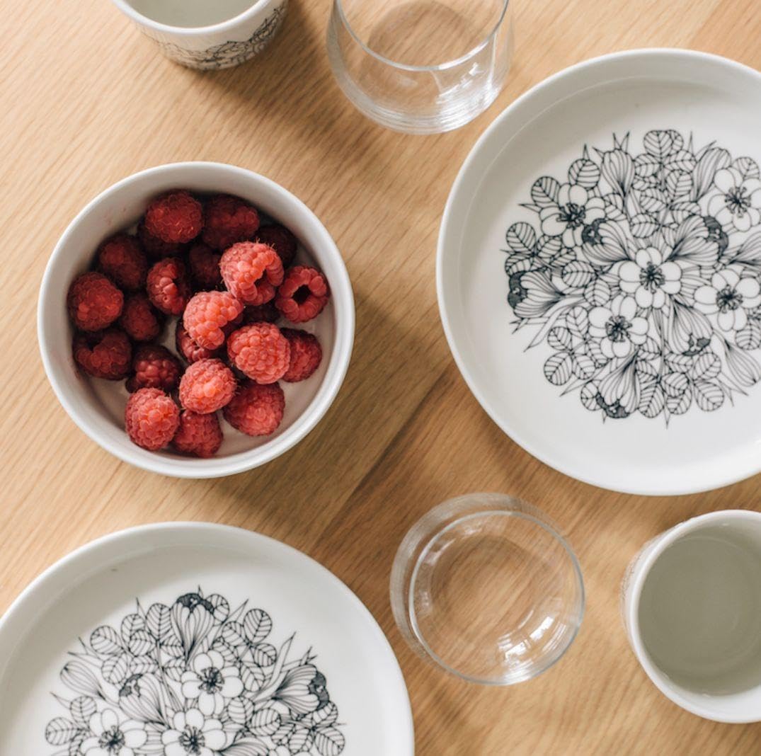 アラビア クロッカス ボウル 13センチ ブラック 2個セット 【待望の