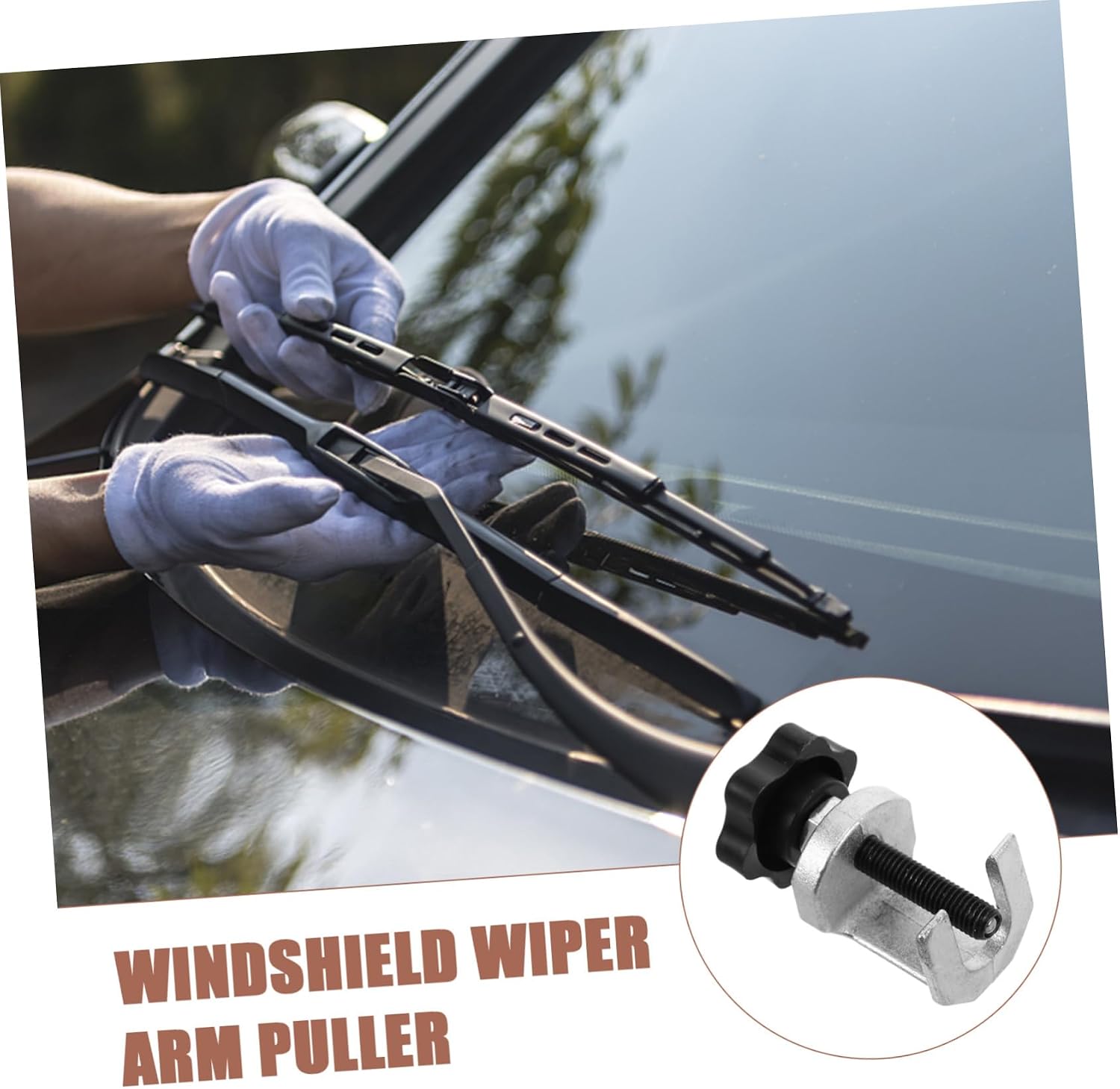 Wiper Arm Puller Tool Durable and Compact Windshield Wiper Removal Tool for Vehicles Quick and Easy Operation for Efficient