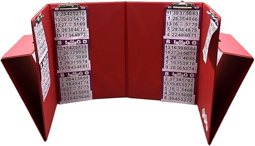 Tapp Collections Foldable Bingo Card Mat - Red