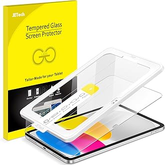 JETech iPad 10.2インチ用強化ガラス保護フィルム2枚セット JETech iPad 10.2インチ用強化ガラス保護フィルム2枚セット