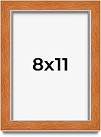 Vista 250 de Marco marrón de 18 x 24 pulgadas, marco de madera maciza de nuez de miel, ancho de moldeo de 0.875 pulgadas, profundidad de rabo de 0.875 pulgadas