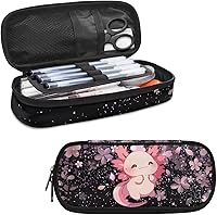 Vista 31 de Estuche para lápices con estampado de huellas de perro, bolsa de lápices de gran capacidad, estuche para lápices, estuche de almacenamiento