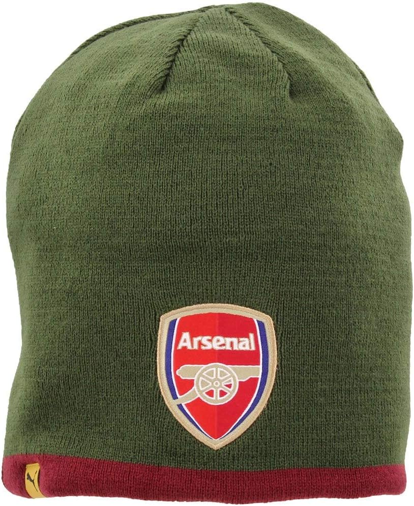 PUMA Mens Arsenal Training Cap One Size, Pomegranate/Forest Night
