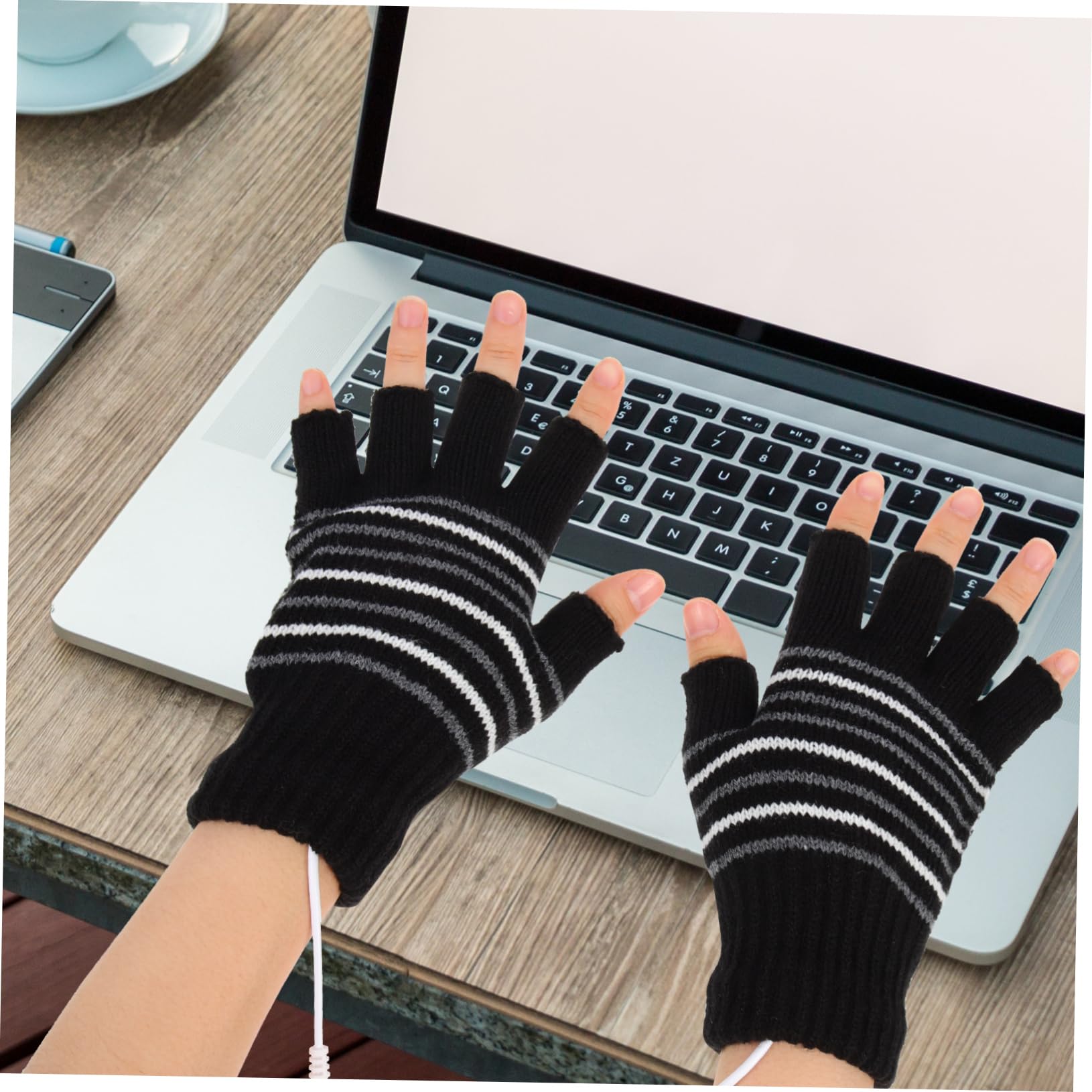 ibasenice Guantes Térmicos Calefactables USB para Invierno De Ajustables Y Lavables Guantes Eléctricos De para Actividades Protección Frío Viento para Esquí Y Senderismo