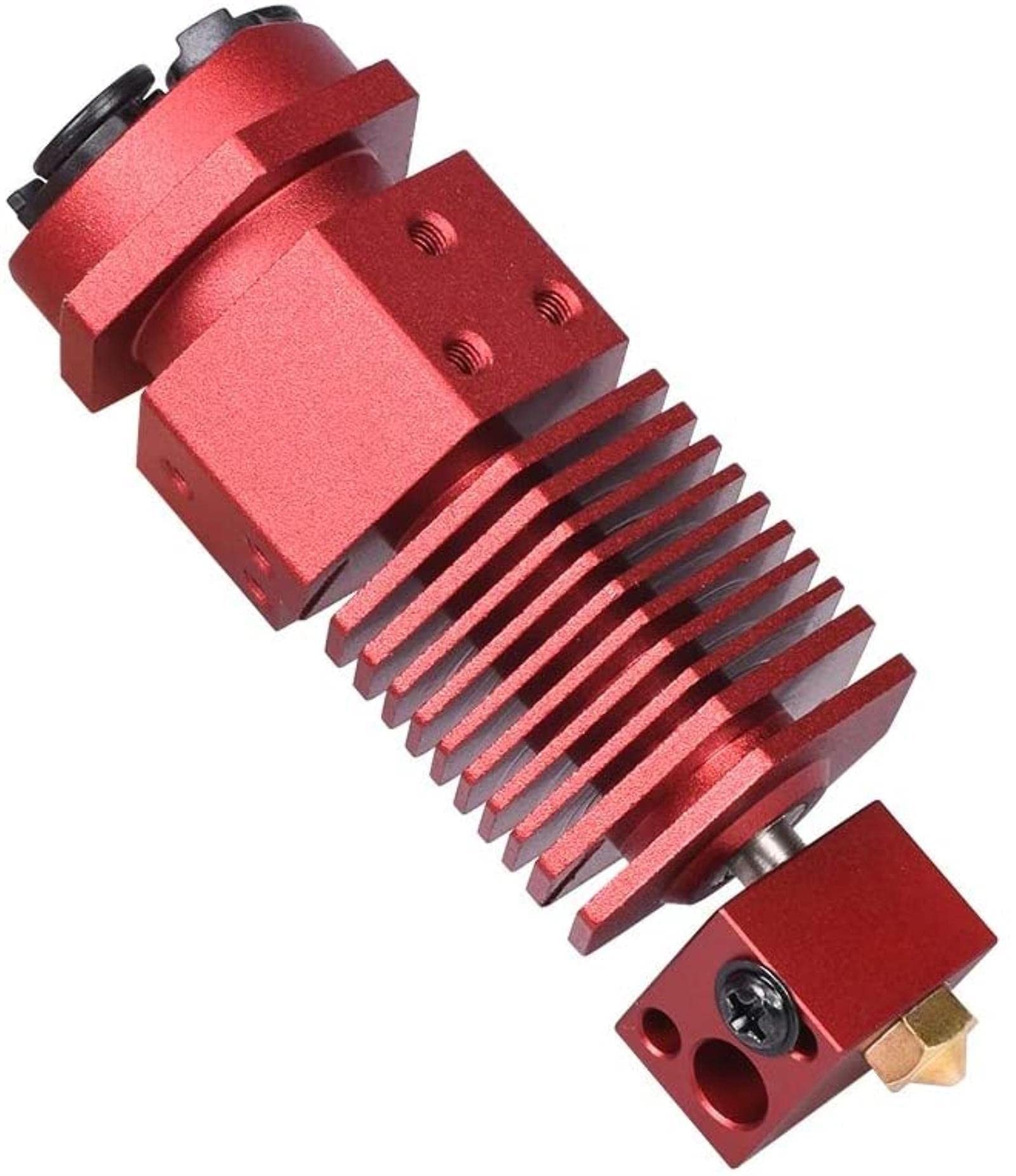 Druckerteile in 1 Out Hotend Switching Color 12V 24V Bowden Extruder 1.75MM Filament 3D Drucker Ersatzteile V5 Heizblock Kompatibel mit MK8 Titan Teflon Drucker