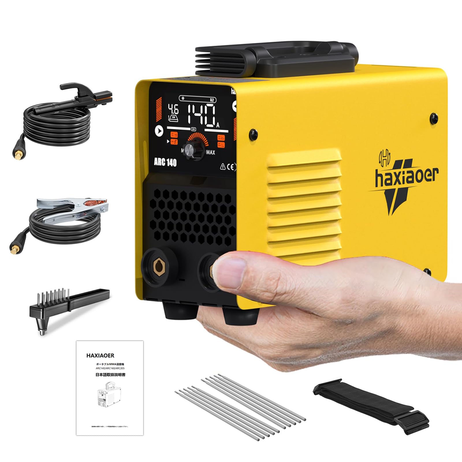 Amazon | haxiaoer アーク溶接機 ARC140 小型 溶接機 100v 最大出力