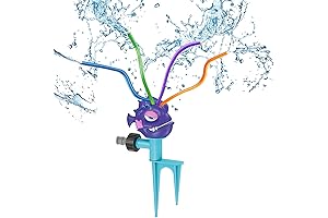 Kids Water Sprinkler with Rotating Spray Nozzles