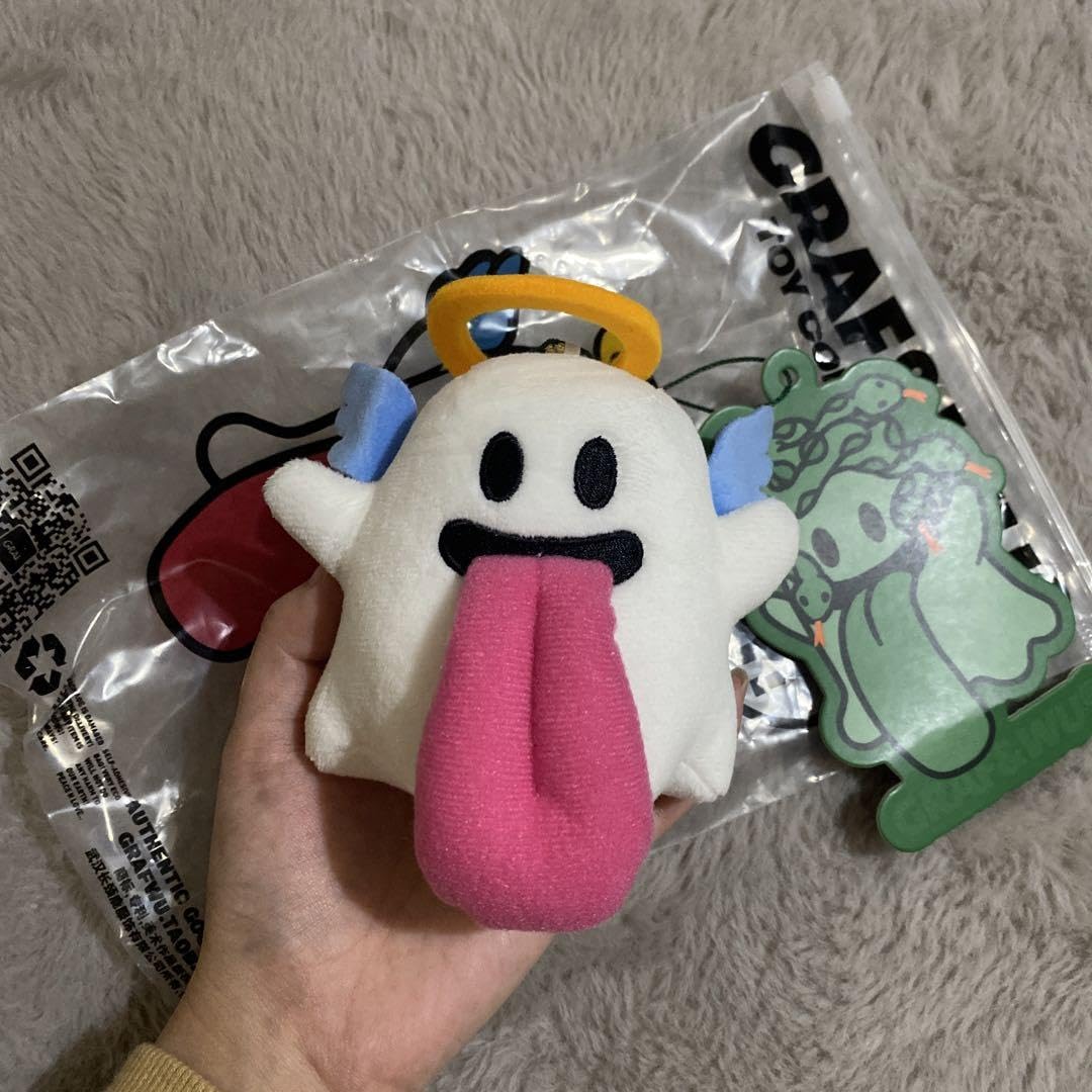 GRAF&WU BOOGHOST ぬいぐるみ ストラップ 大 GRAF&WU BOOGHOST ぬいぐるみ ストラップ 大