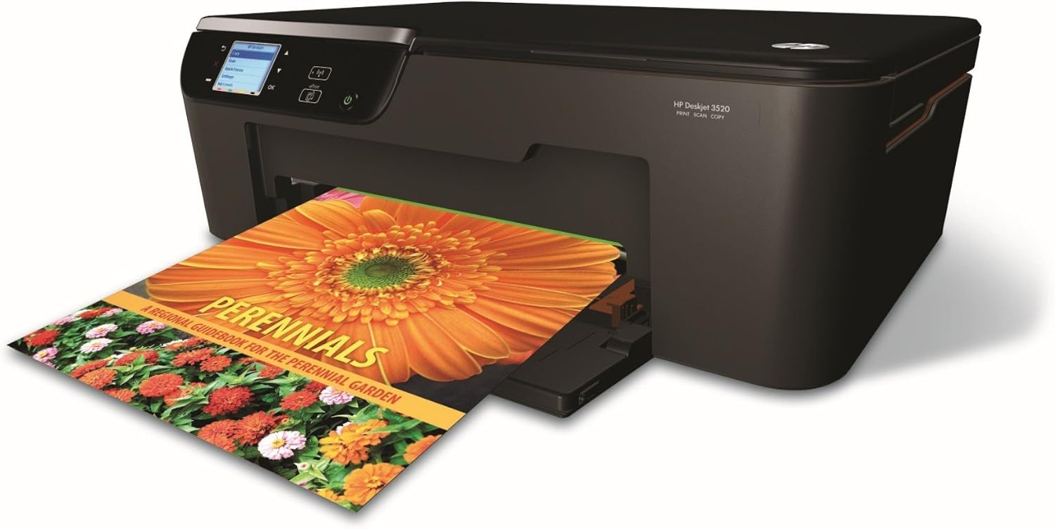 HP Deskjet 3520 e-All-in-One Printer - Impresora multifunción : Amazon.es:  Electrónica
