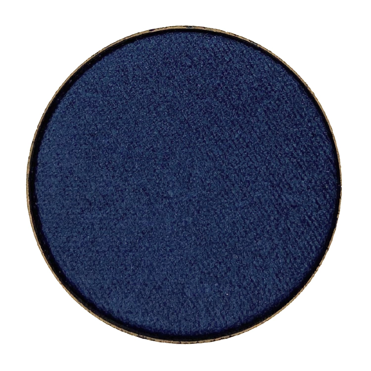 Honeybee Gardens Pressed Powder Eye Shadow Single REFILL, Pacific, Matte Deep Ocean Blue, Long-Wearing, Creaseproof Mineral Color With Botanicals, NO