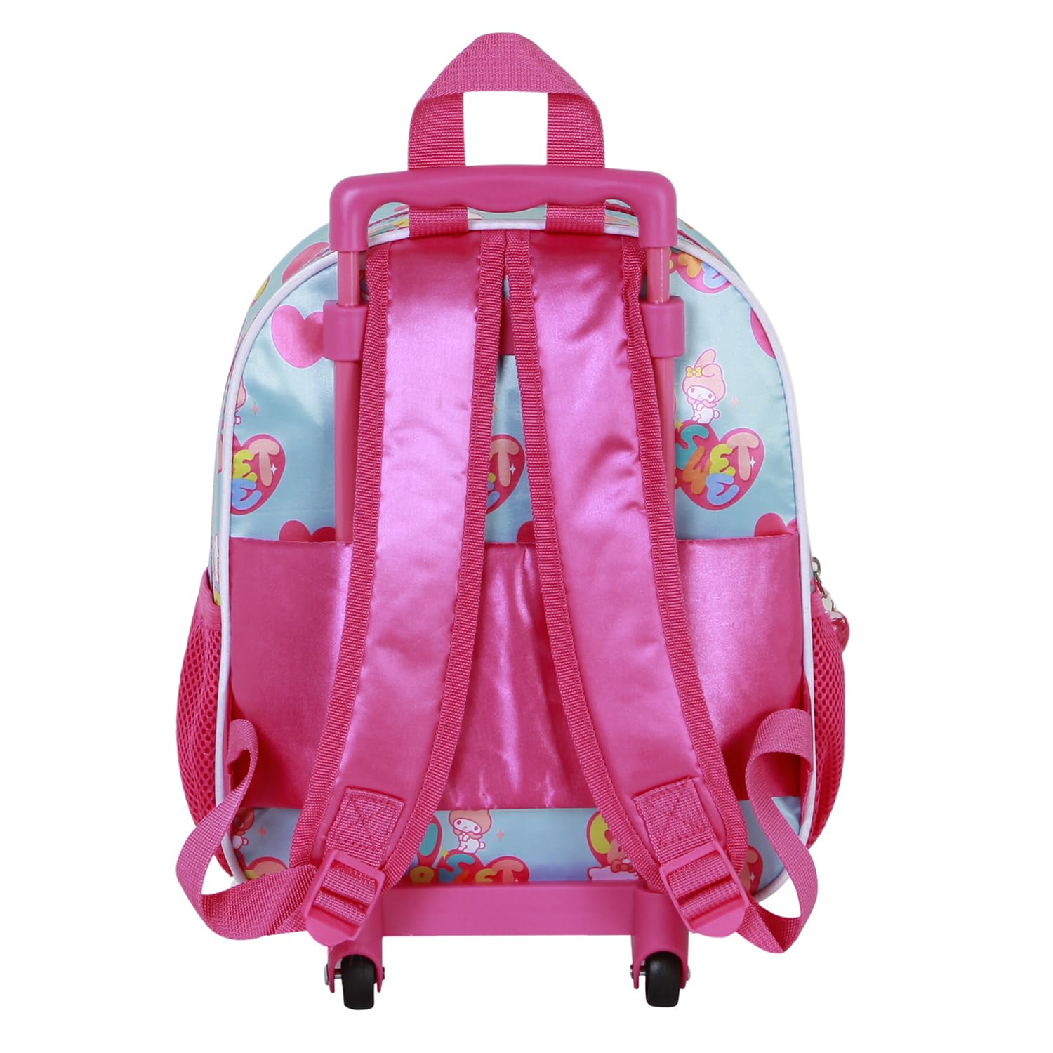 Karactermania Small 3d Backpack With Wheels Sanrio Zaino Piccolo 3D con Ruote Sanrio Unisex - Bambini e ragazzi (Pacco da 1)