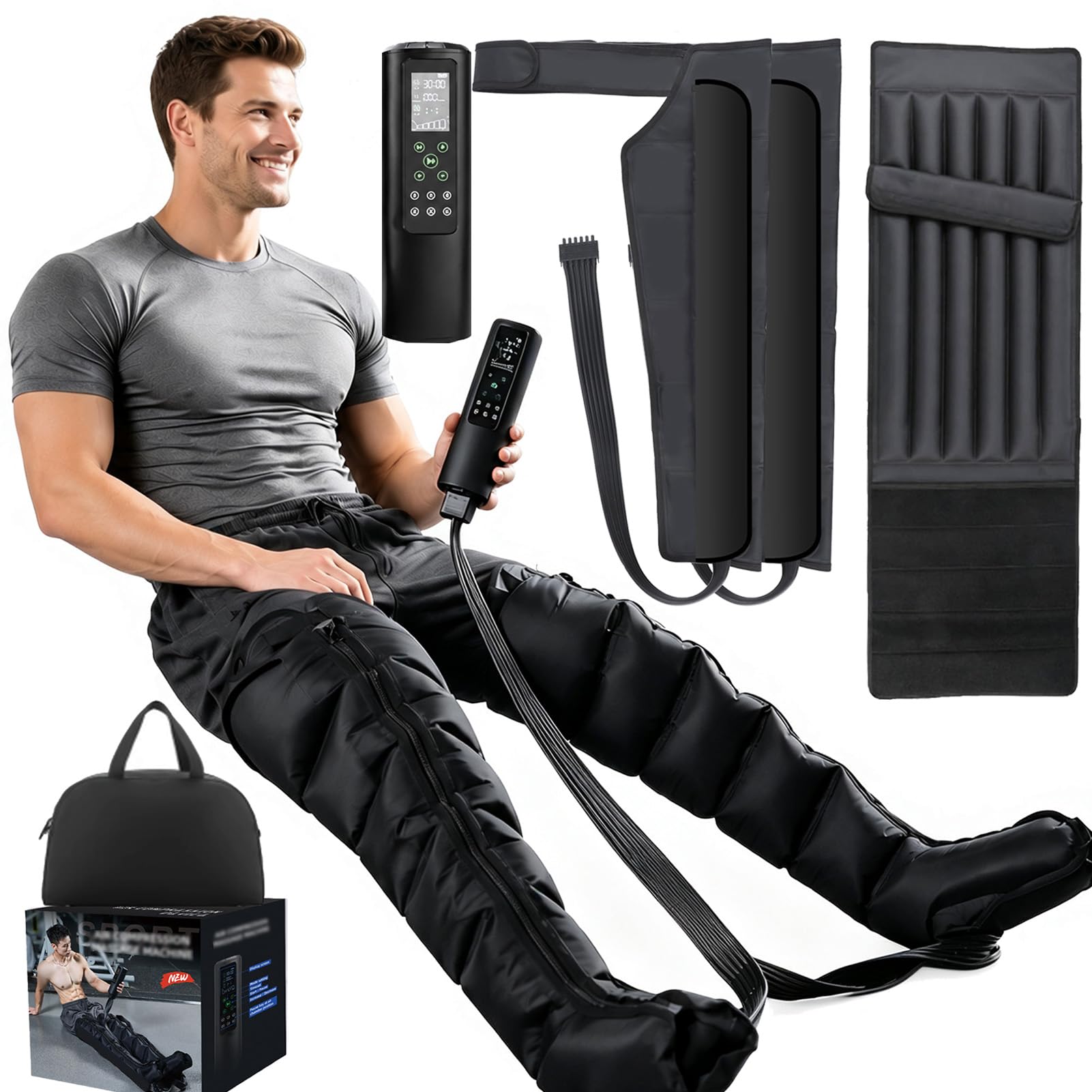 Presoterapia Profesional, Botas Presoterapia Portatil Recargables