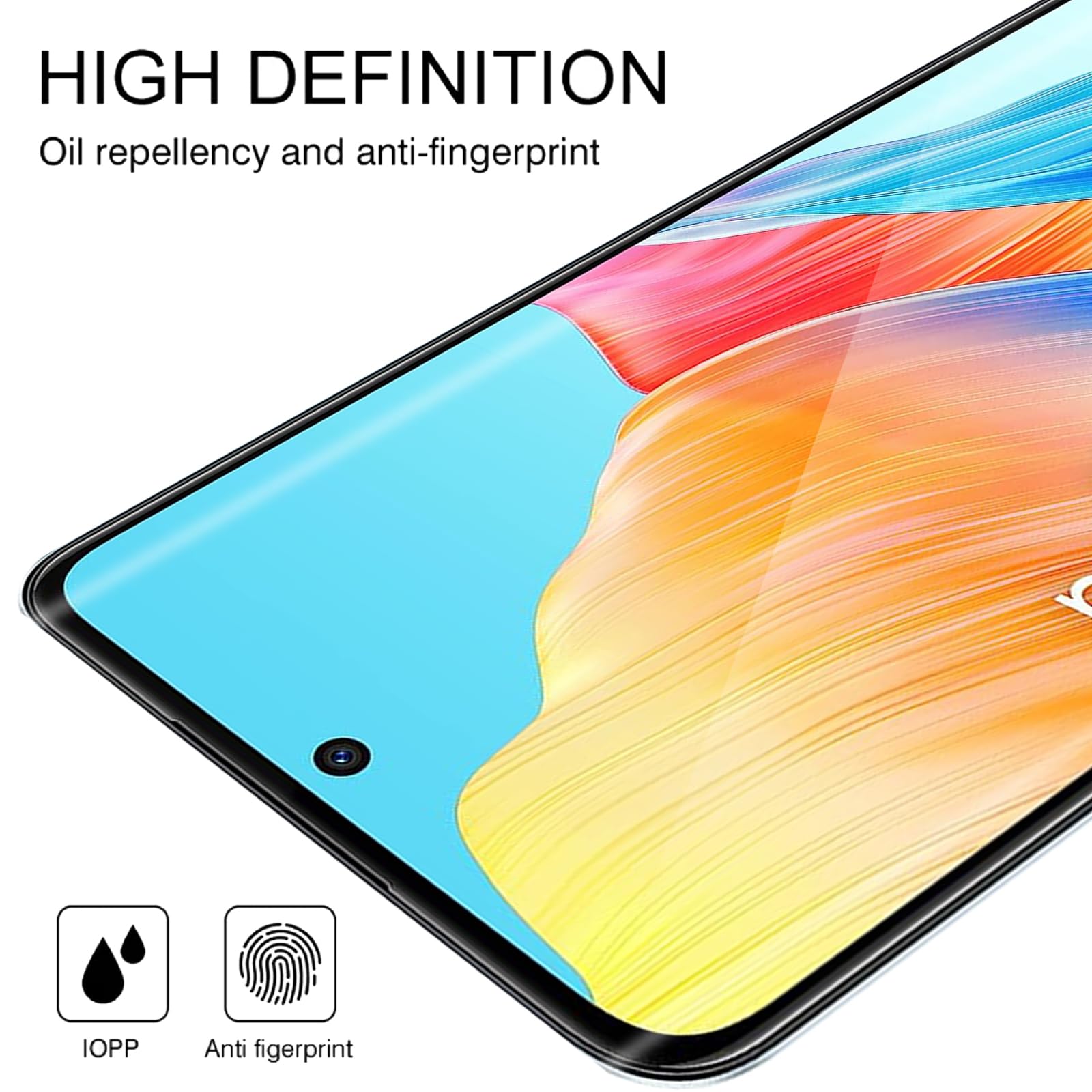 Kokio Vetro Temperato per OPPO A98 5G/A58 4G/OPPO F23 5G, 3 Pezzi Durezza 9H Pellicola Vetro Protettiva Compatibile con OPPO A98 5G, Ultra Resistente, Facile da installare(6,72 Pollici Kokio Vetro Temperato per OPPO A98 5G/A58 4G/OPPO F23 5G, 3 Pezzi Durezza 9H Pellicola Vetro Protettiva Compatibile con OPPO A98 5G, Ultra Resistente, Facile da installare(6,72 Pollici