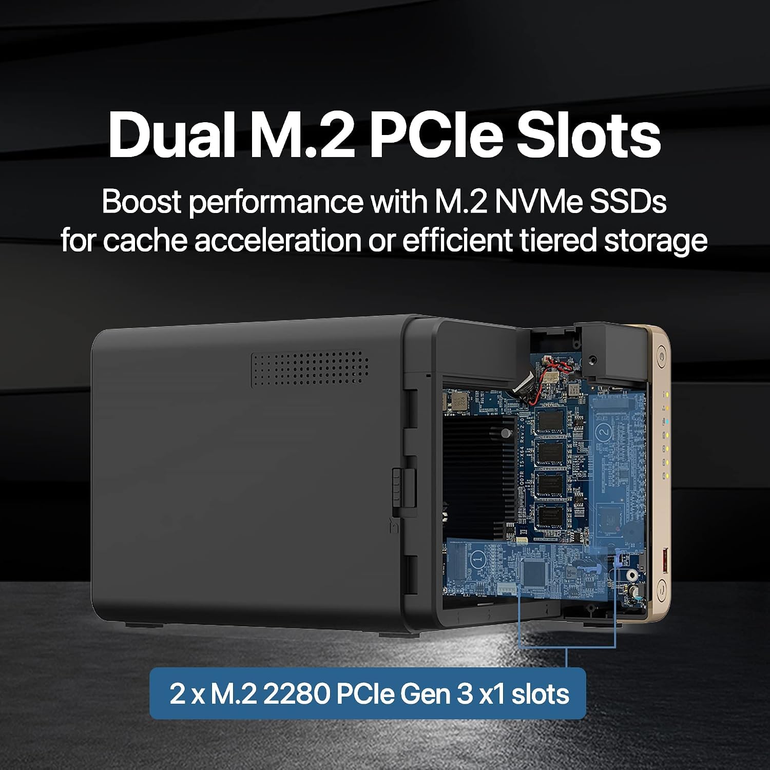 Amazon.co.jp: QNAP TS-464-8G-US 4ベイデスクトップNAS。 | Intel