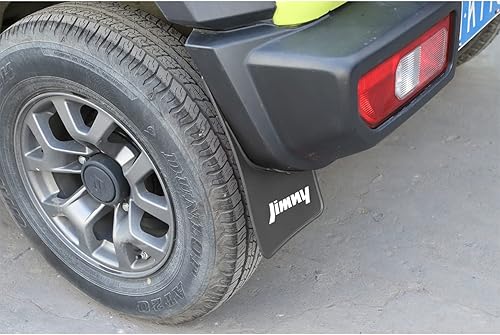 Miniatura 2 de Bestmotoring Kit de guardabarros de barro delantero y trasero ABS para automóvil Suzuki Jimny 2019-2023
