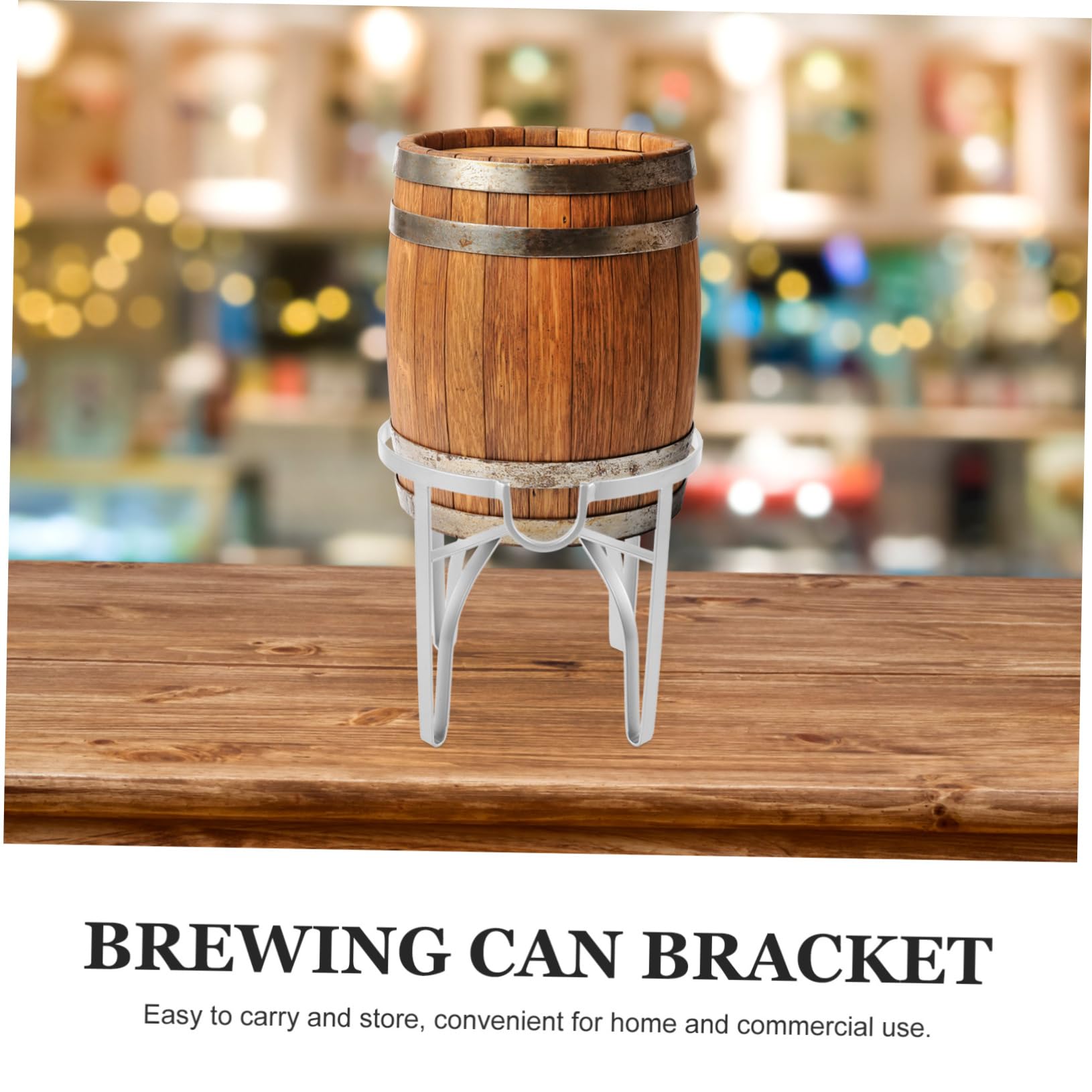 Supporto per Secchiello per Bevande Dispenser per Birra e Vino per Feste Stabile e Leggero per Uso Ed Esterno Portabottiglie Pratico e Resistente Struttura Facilmente Utilizzabile