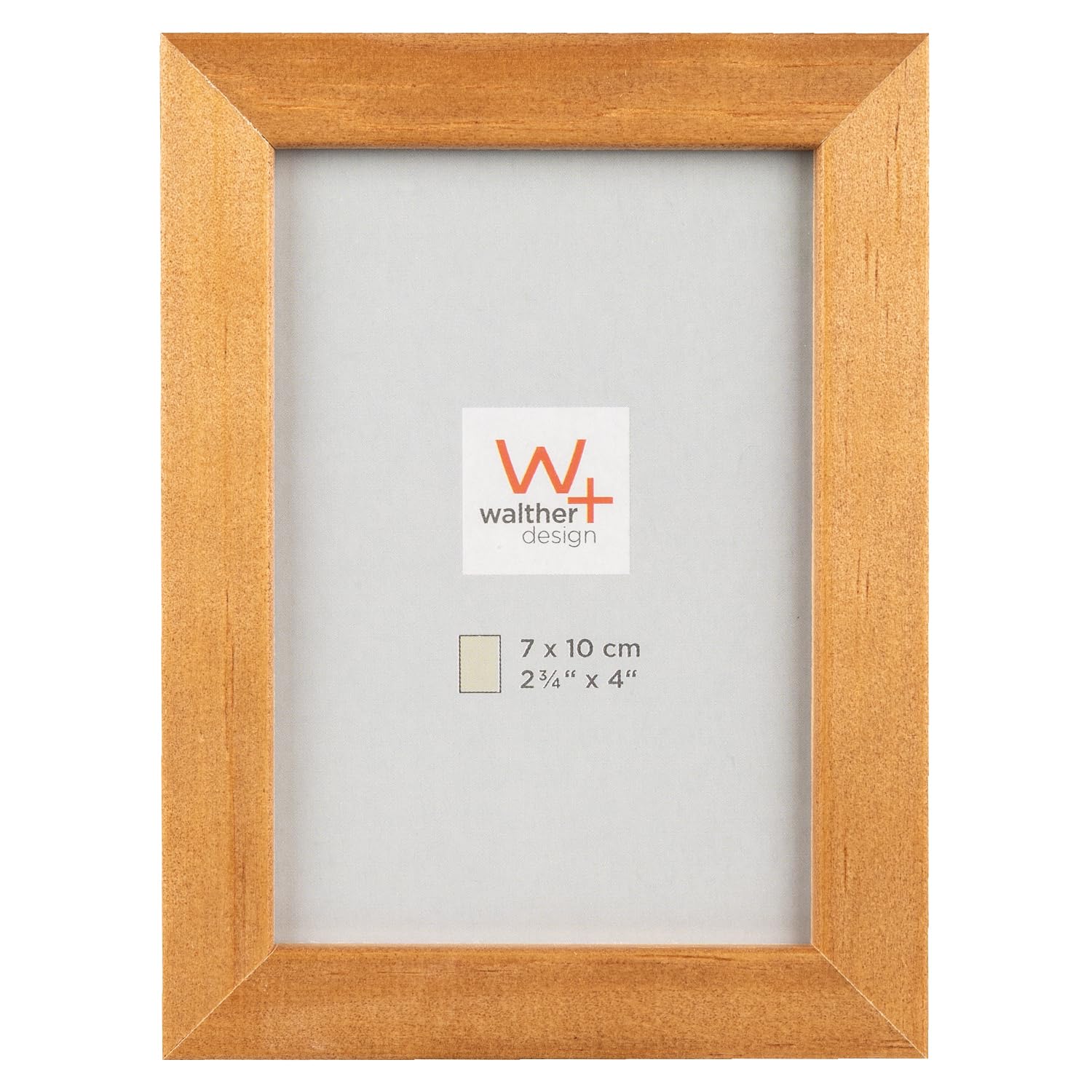 walther design BP710E Peppers Bilderrahmen, Holz, 7 x 10 cm, eiche