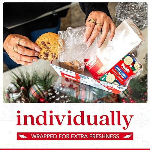 Miniatura 3 de David's Cookies Cesta de regalo de galletas navideñas  Galletas surtidas deliciosamente saborizadas en una cesta de regalo de Navidad  Galletas