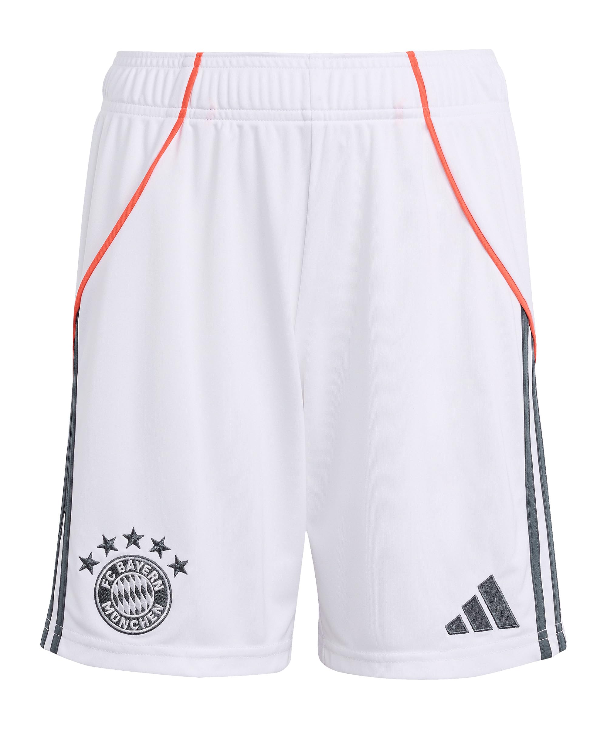 adidas Performance FC Bayern München Short Away 2025/2026 Kids Weiß Weiss, 128 Kinder