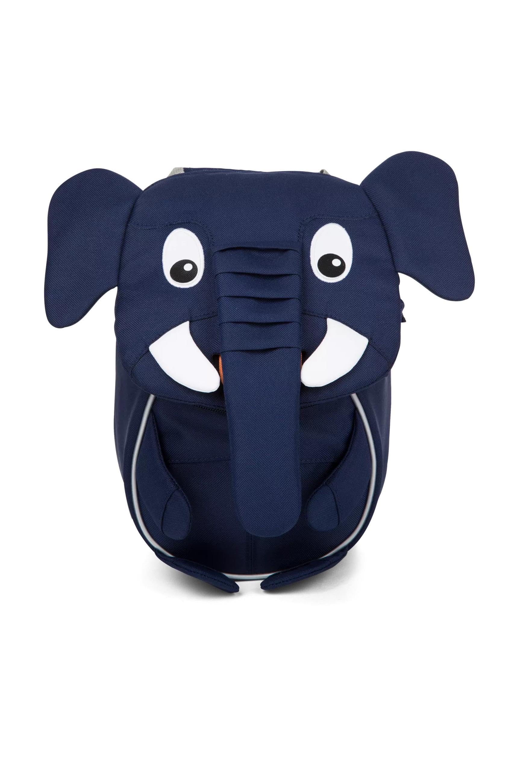 Affenzahn Kleiner Freund Kindergarten-Rucksack für 1-3 Jährige Ergonomisch Reflektierend Ziehzunge mit Namensschild