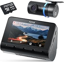 70mai Dash Cam 4k A800SE Dash Cam with HDR F1.55 Ultra Wide Angle, Super Strong Night Vision GPS, ADAS Safe Driving Assistance, Continuous Recording, Impact Recording, Parking Surveillance, Smartphone