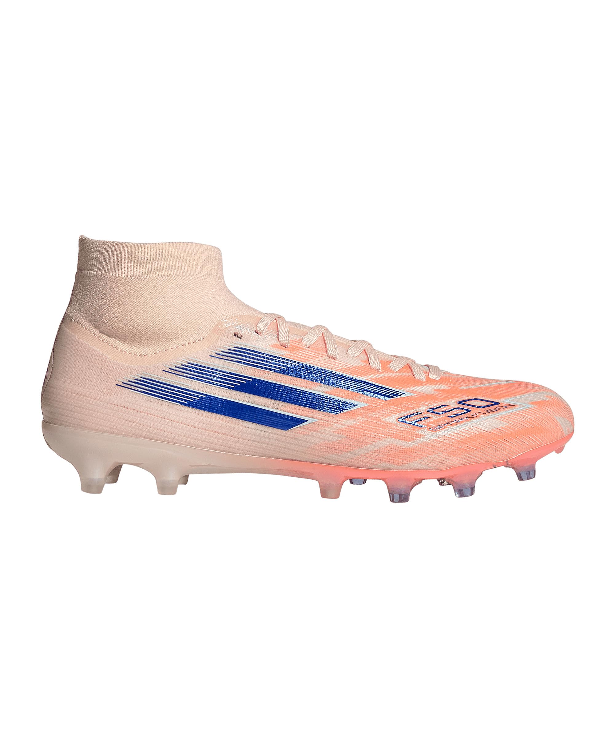 adidas Performance F50 Sparkfusion Pro Mid FG/AG Coral Blaze Donna