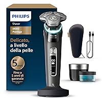 Philips Shaver i9000 Prestige, rasoio elettrico Wet & Dry