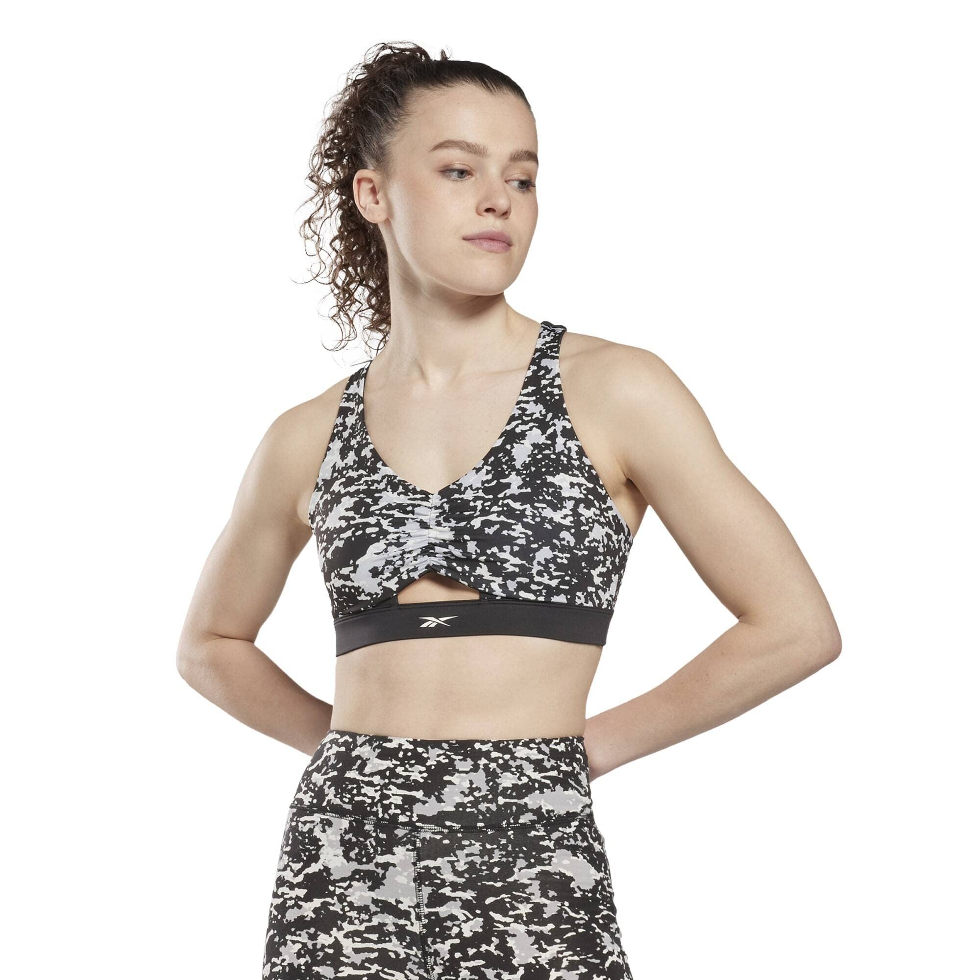 ReebokWomen's Mod Safari Poly Sports Bra