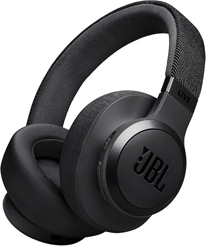 JBL Live 770 NC Cuffie Over-Ear Wireless, Nero