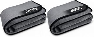 JASIFS Microfiber Car Cleaning Cloth - OG Soft 600 GSM Extra Large (35x75 CM) Microfiber Cloth for Car and Bike - Suede Ed... Price In India